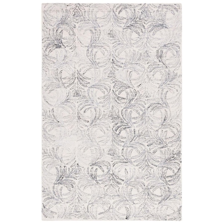 Safavieh 3 x 5 ft. Martha Stewart 300 Ivory & Gray Rectangle Area Rug MSR3528F-3